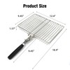 Grill Basket for Outdoor with Removable Handle,Stainless Steel BBQ Camping