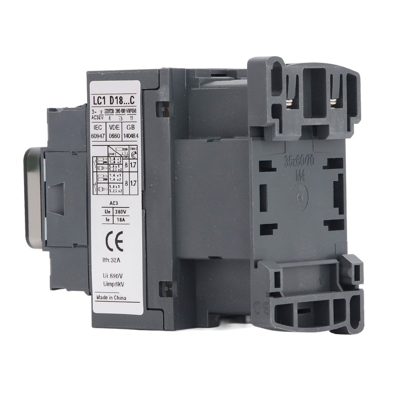 LC1D18 AC Contactor 380V Rated Voltage Industrial Electric AC Contactor