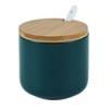 RockTrend Simple Pure Color Ceramic Spice Jar Seasoning Box Condiment