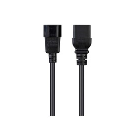 Monoprice Power Cord - IEC 60320 C14 to IEC 60320 C19, 15 Amp, 1875 Watt, SJT, 100-250 Volt, 14AWG, 3 Feet, Black