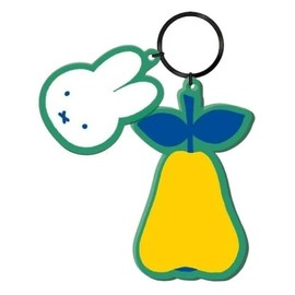 Miffy Acrylic Dyed Key Chain Pear Green MIFFY FRUITS