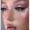 Nail Gems, Flat Back Crystal Rhinestones with Pick Up Tweezer
