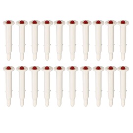 meat thermometer probe thermometer 7×7×7 20pcs poultry roasted chicken thermometer disposable popping up temperature meter for cooking thermometer poultry thermometer