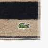 Lacoste Large Border Towel Handkerchief LN002J Gray 00, gray