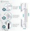 Grab Rail with Suction Cup I Extra Strong Hold 110