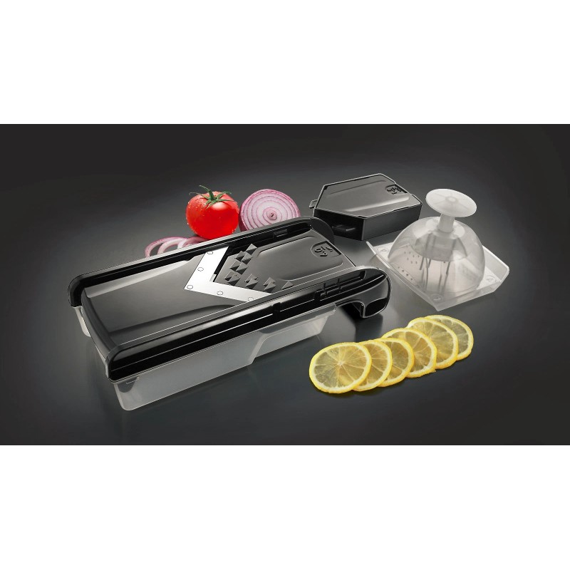 Simposh Easy Mandoline V-Slicer | V-Blade Mandoline Slicer Julienne Cutter