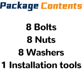 924-312 F150 Bed Bolts Truck Bed Mounting Bolt Nut Hardware Kit Hardware fit for 1997 1998 1999 2000 2001 2002 2003 2004 2005 2006 2007 2008 2009 2010 2011 2012 2013 2014 Ford F250 Blackwood Mark LT