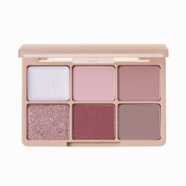 Haomii Cocktail Luce Eye Palette, Multi Palette, Eye Shadow, Teardrop Bag, Transparency (02 Rose Moon)