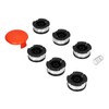 Trimmer Spool Line HeavyDuty Line String Replacement Cutter Accessories 30ft/0.065in