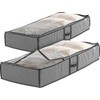 Verahaus Underbed Storage - Pack of 2 Foldable Storage Box
