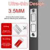 EUZUXU 4 Pack Cupboard Door Magnets, Ultra Thin Magnetic Door