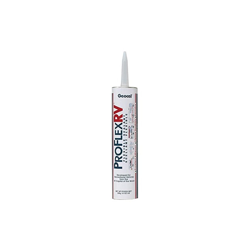 Geocel 28128 Pro Flex Clear RV Flexible Sealant - 10