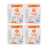 Egis Infant Sterilized Cotton Swabs, 50 Count x 4 Packs (Individually Wrapped) Paper