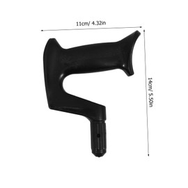 PACKOVE Cane Handle Protector Comfortable Grip Replacement for Walking Canes Easy Installation Convenient Accessory for Seniors Black