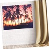 Operitacx 1Set Creative Summer Beach Tree Wall Tapestry Vibrant Hawaiian