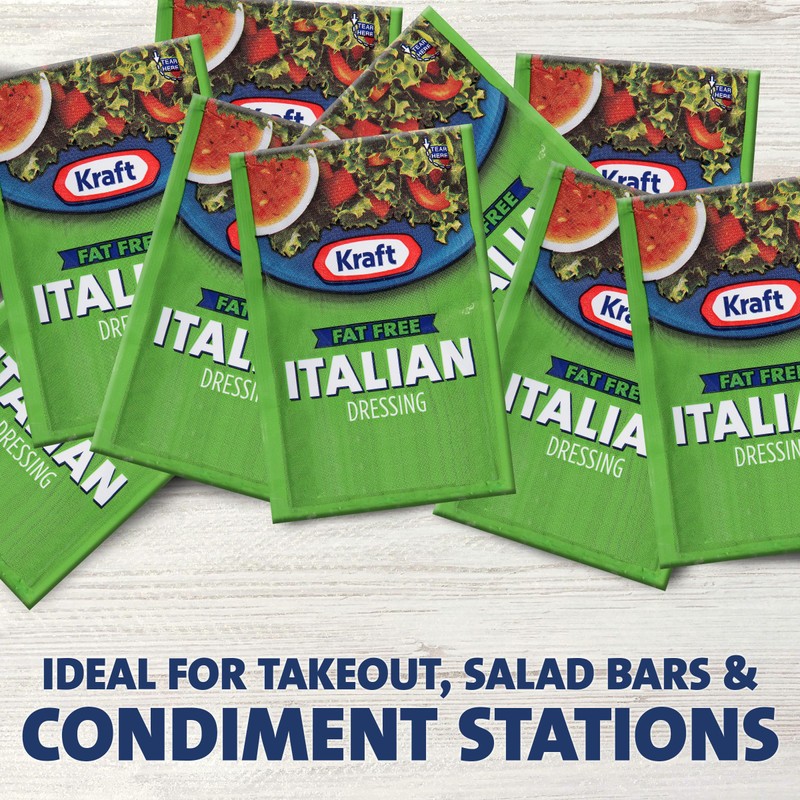 Kraft Fat Free Italian Salad Dressing Single Serve Packet (1.5