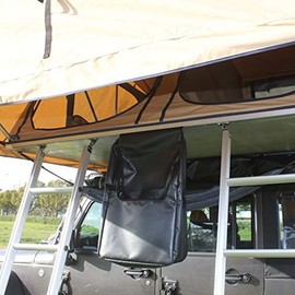 Tuff Stuff Overland Shoe Storage Bag for Roof Top Tents Stuff Overland, Gray/Black, TS-SBAG-Shoe