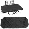 Electronic Piano Cover Black Waterproof DustProof Stretchable Cloth for Keyboards(88-Key