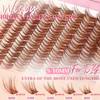 Brown Lashes Clusters Wispy Eyelash Clusters Natural Look (Drifter Brown)