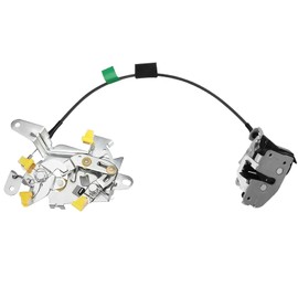 HHCSOP Rear Right Passenger Side Door Lower Lock Latch & Cable Replacement for 1997 1998 1999 2000 2001 2002 2003 2004 Ford F150 F250 HD Super Duty Lobo Heritage Extended Cab Pickup, 6L3Z-18264A00-C