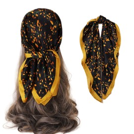 FAIRYGATE Women's Silk Feel Scarf Neck Scarf Women Silk Scarf Silk Scarf Bandanas Handkerchief Neck Wrist, 26021