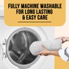 MAYSHINE Toilet Lid Cover - Sage Green, Plush Microfiber Oval