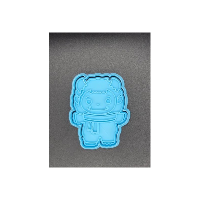 Yeti Holiday Cookie Cutter & Stamp
