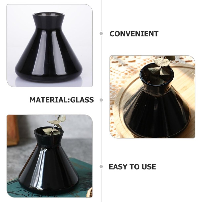 VILLCASE Nordic Aromatherapy Essential Oil Bottle 3.94 Inch Refillable Glass