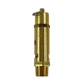 Kingston 3/4” NPT Brass Hard Seat Industrial Pressure Relief Valve, Made In The USA. (135 PSI / 599 SCFM)