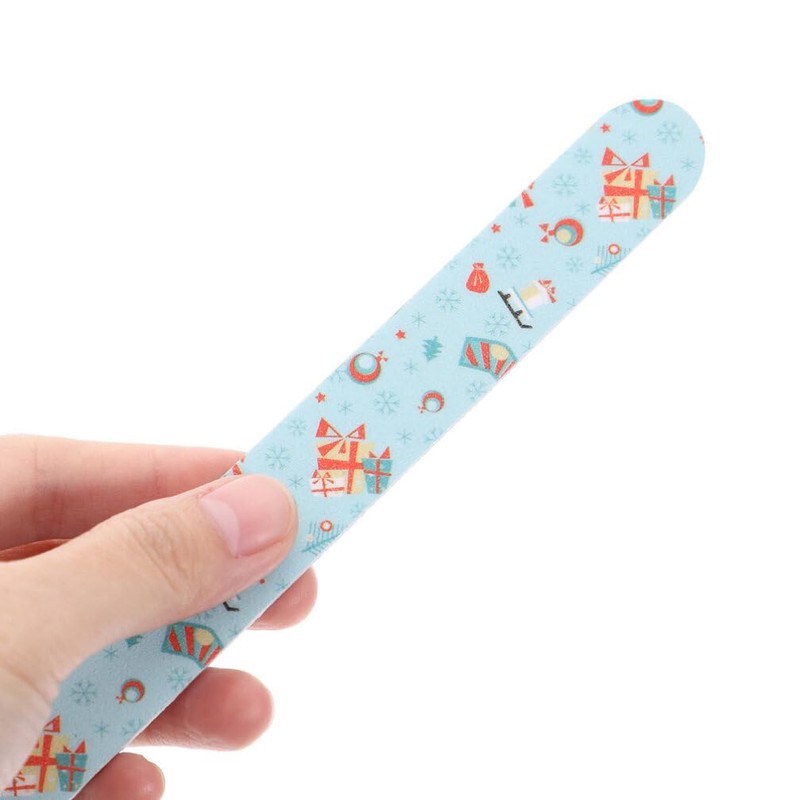 Nail 24 Pieces Christmas Nail Files Nativity Accessories Nail Technique