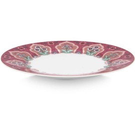 Pip Studio Flower Festival Breakfast Deco Dark Pink 21 cm