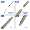 0.5 Pen Refill Compatible with Zenith,0.5mm Tip Fine Point Quick
