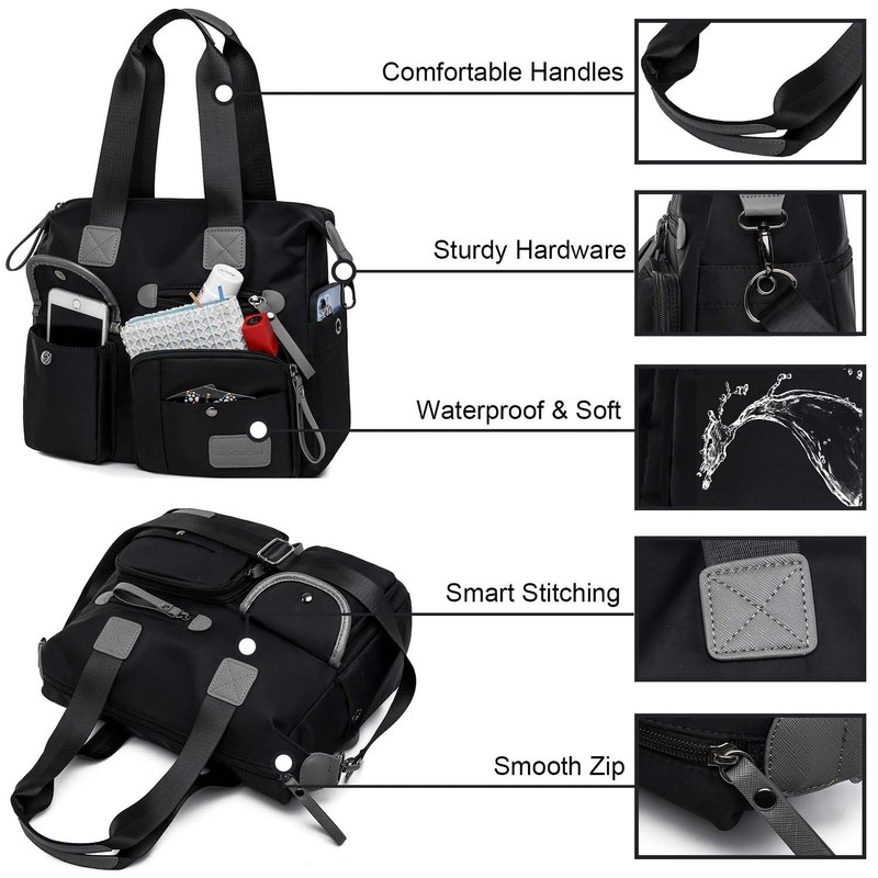 Tote Bags for Women, Large Capacity Top Handle Shoulder Handbag