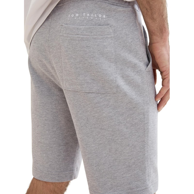 TOM TAILOR Men's Regular Fit Sweat Shorts, 12035 - Grey