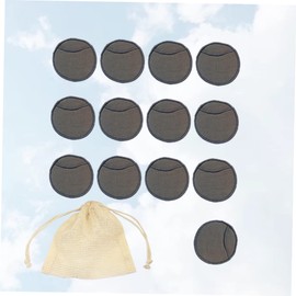 Baluue Bamboo Fiber Makeup Remover Pads Bulk 14 Pack Gentle Cleanser for Skin