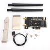 M.2 NGFF to PCI-E 1X Desktop WIFI WLAN Adapter Network