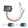 Wireless Winch Remote Control Kit 434MHz DC12V 24V 50ft Range