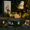 Solar Owl Garden Light for Outdoor Decor – Waterproof LED