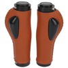 Artificial Leather Bicycle Grips Liquid Silicone Palm Pad Shock Absorption