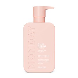MONDAY HAIRCARE Curl Define Conditioner 12oz, Nourishing Curls, Coconut Oil, Shea Butter, Enhancing Shine and Strengthening Hair