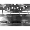 IKON MOTORSPORTS Front Bumper Grille with Emblem Recess, Compatible with