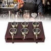 6Pcs Mule Mug Holder Set Sturdy Hammered Cocktail Drink Beer