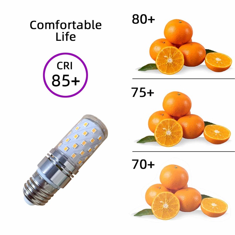 LIENNGKE 4 Pack E26 LED Light Bulbs Dimmable 60W Halogen