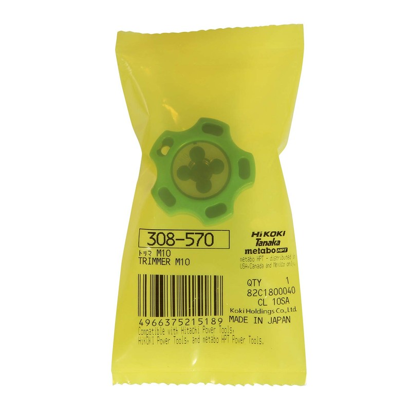 HiKOKI 308570 Trimmer M10 for All Thread Cutters, For Mild