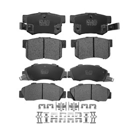 PM Auto Set of 8 Front-Rear Ceramic Brake Pad For 1991-2002 Honda Accord