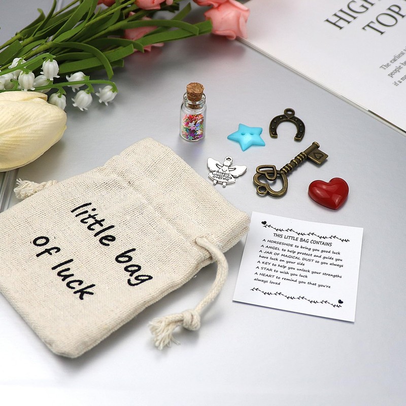 LUOKIFUR Good Luck Meaning Small Bag Accessory Gift Lucky Souvenir