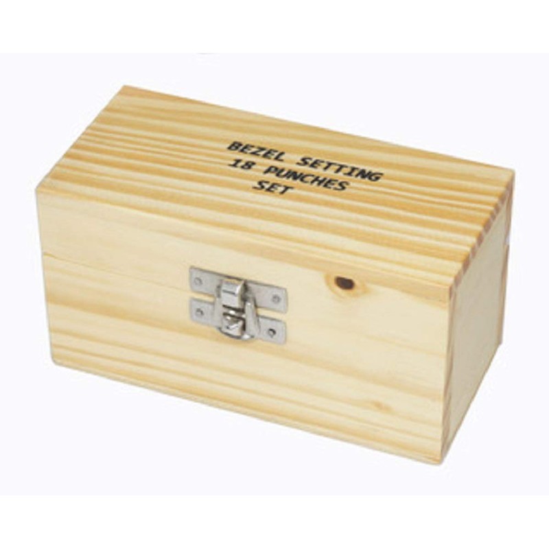 BPUN018 Prong and Bezel Setting 18 Piece Punch Set