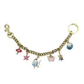 LSBDJDL Bag Charms Wallet Chain Keychains Bag Charms For Handbags Straps For Purses Purse Accessories For Women (Beach Shells)