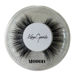 Karen Garrido Pestañas Postizas Mink de Aspecto Natural que sirven como extensión de Pestañas 3d Mink hair pestañas, Son Pestañas mink 3d Originales para extension de pestañas 3d (3D/040)