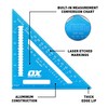 OX Professional 7 Inch Aluminum Framing Square - Rust-Proof Carpenter